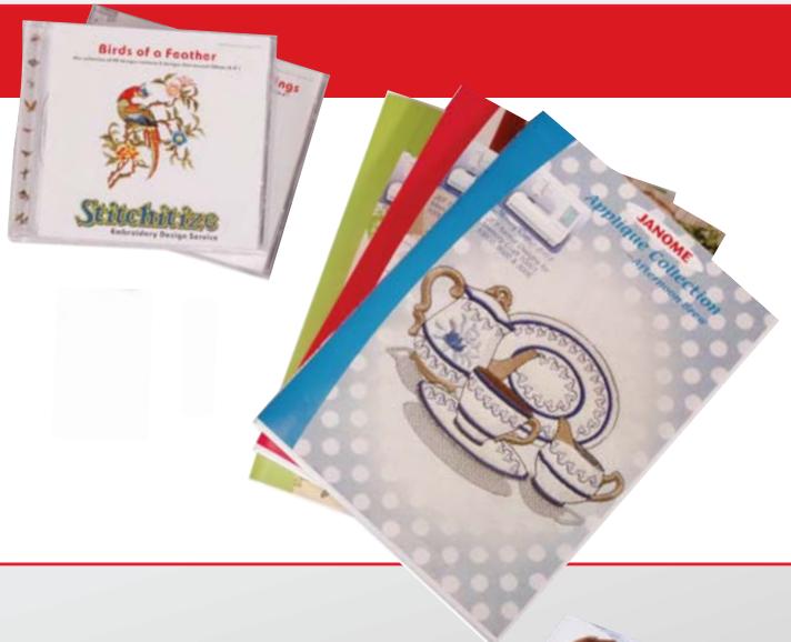 JANOME MEMORY CRAFT 11000 - Importer facilement des motifs de broderie - 1