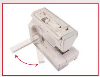 JANOME MEMORY CRAFT 11000 - Écran i-Height adjustable en hauteur - 1