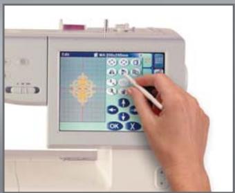 JANOME MEMORY CRAFT 11000 - Faire un zoom sur les détails - 4