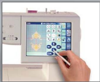 JANOME MEMORY CRAFT 11000 - Faire un zoom sur les détails - 5