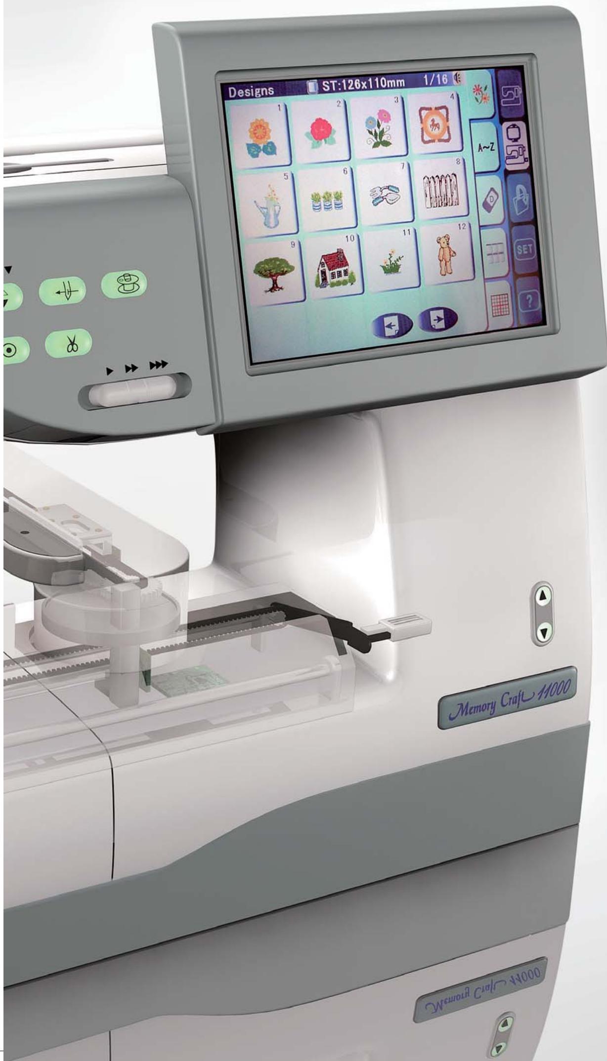 JANOME MEMORY CRAFT 11000 - Memory craft 11000 - 2