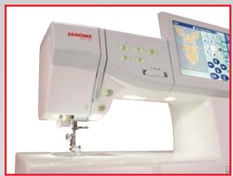 JANOME MEMORY CRAFT 11000 - Eclairage spécial LED - 1