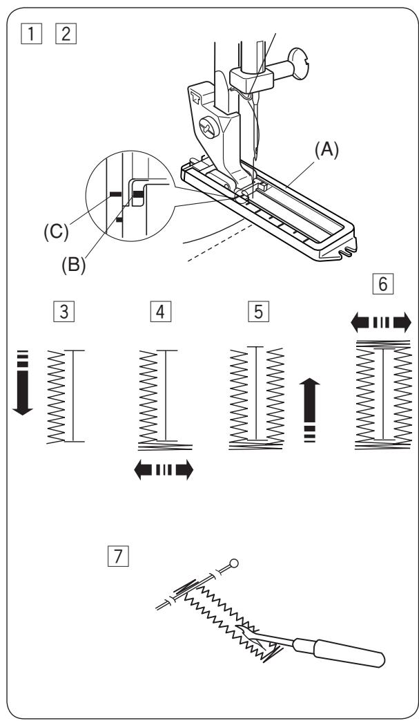 JANOME GREEN 19 - Pose des boutons - 2