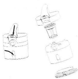 SUPPORTPLUS ASPIRATEUR CYCLONE SANS SAC SP-ZSS-1400-2 - Entretien / nettoyage - 1