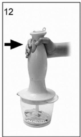 SUPPORTPLUS MIXEUR A MAIN SP-HM-5002-111 - Comment utiliser votre hachoir - 4