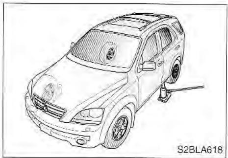 KIA SORENTO 2003 - Avertissement - 1