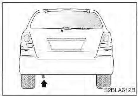 KIA SORENTO 2003 - Remorquage avec un véhicule autre qu'une dépanneuse - 1