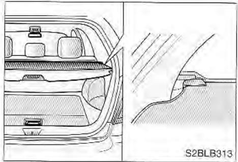 KIA SORENTO 2003 - Couvre-bagages (SELON l'équipement) - 2