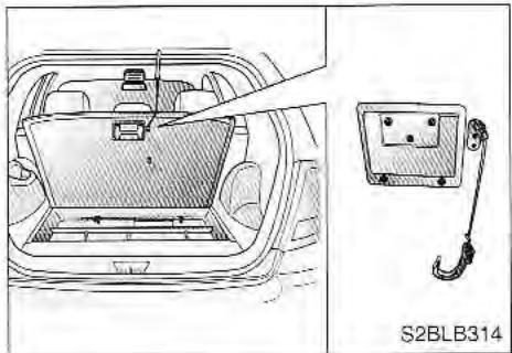 KIA SORENTO 2003 - Boite à bagages centrale (SELON l'équipement) - 2