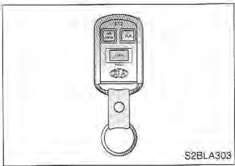 KIA SORENTO 2003 - Verrouillage des portes - sans la clé - 1