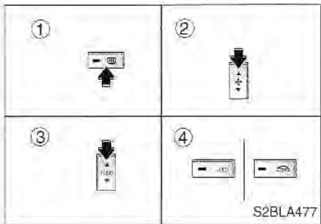 KIA SORENTO 2003 - Désembuage intérieur du pare-brise - 1