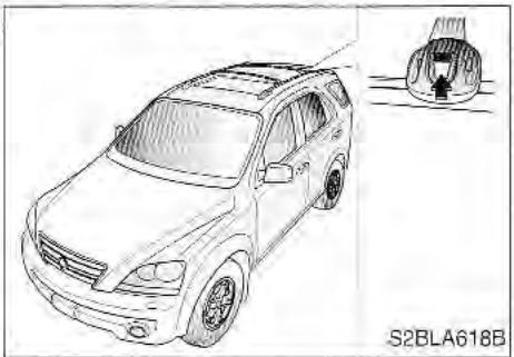 KIA SORENTO 2003 - Porte-bagages de TOIT (SELEN l'équipement) - 1