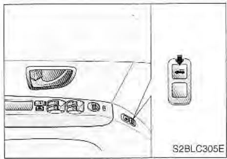 KIA SORENTO 2003 - Avertissement - hayon arrière - 1