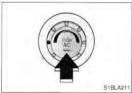KIA SORENTO 2003 - Position d'air extérieur (frais) - 2