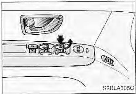 KIA SORENTO 2003 - Avertissement - glaces - 1