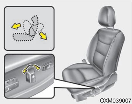 KIA SORENTO 2012 - Position avancée ou reculée - 1
