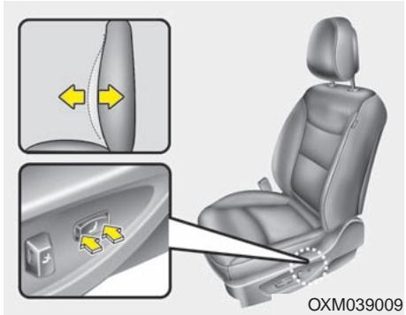 KIA SORENTO 2012 - Hauteur du coussin (siège du conducteur) - 1