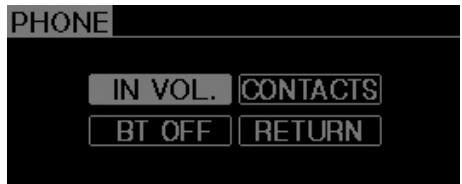 KIA SORENTO 2012 - - Menu AVANCE - 1