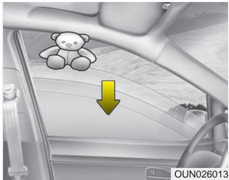 KIA SORENTO 2012 - Glace à levée/descente automatique (glace du conducteur, si équipée) - 1