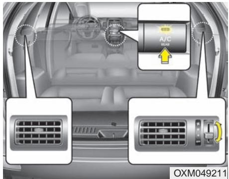 KIA SORENTO 2012 - Mode éteint (OFF) - 1