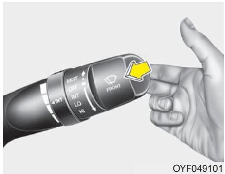 KIA SORENTO 2012 - Essuie-glace du pare-brise - 1