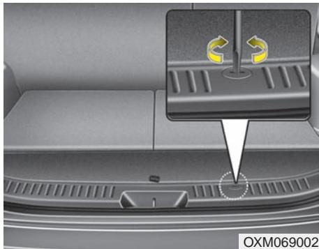 KIA SORENTO 2012 - Avertissement - changer une roue - 1