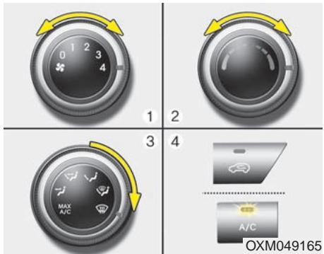 KIA SORENTO 2012 - Chauffage du pare-brise - 1