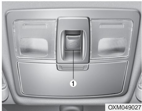 KIA SORENTO 2012 - TOIT ouvrant panoramique (si équipée) - 1