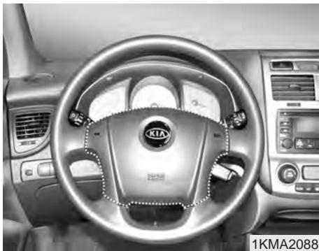 KIA SPORTAGE 2 - Volant régable (selon l'équipement) - 2