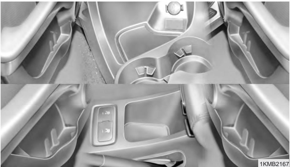 KIA SPORTAGE 2 - Compartiment de rangement - 1