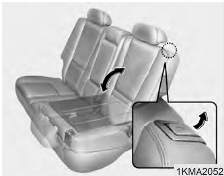 KIA SPORTAGE 2 - Sièges arrière à dossiers rabattables - 1