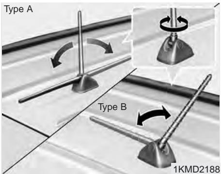 KIA SPORTAGE 2 - Porte-bagages de TOIT (SELON l'équipement) - 2