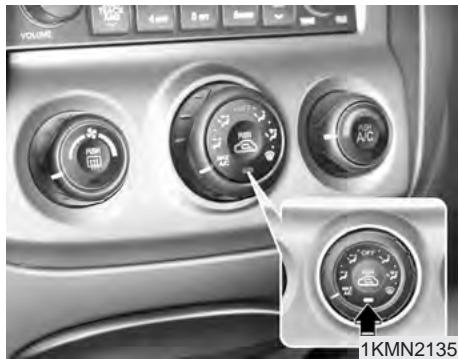 KIA SPORTAGE 2 - Bouches d'air au combiné d'instruments - 1