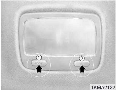 KIA SPORTAGE 2 - Avant (lampes de lecture) - 1
