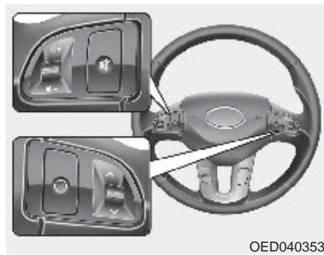 KIA CEED 2009 - Commandes au volant uniques* - 1