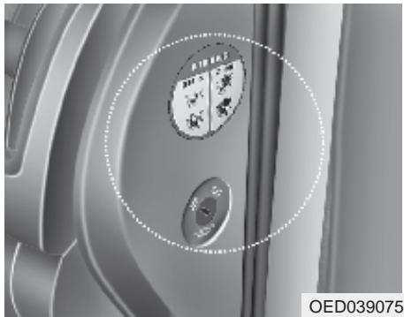 KIA CEED 2009 - Airbags frontaux conducteur et passager (le cas échéant) - 1