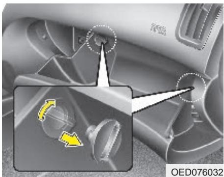 KIA CEED 2009 - Filtre à habitacle (le cas échéant) - 2