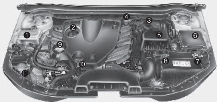 KIA CEED 2009 - Moteur diesel (2,0l) - 1