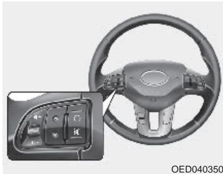 KIA CEED 2009 - Commandes au volant - 1