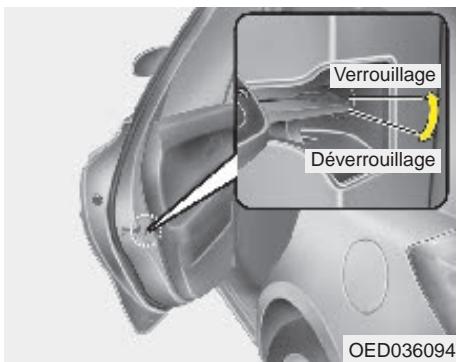 KIA CEED 2009 - Verrouillage des portes depuis l'extérieur du véhicule - 1