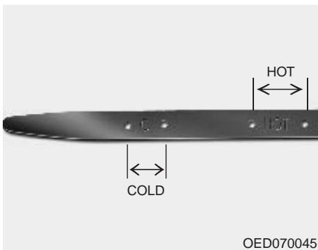 KIA CEED 2009 - Vérification du niveau de l'huile de boîte-pont automatique - 1