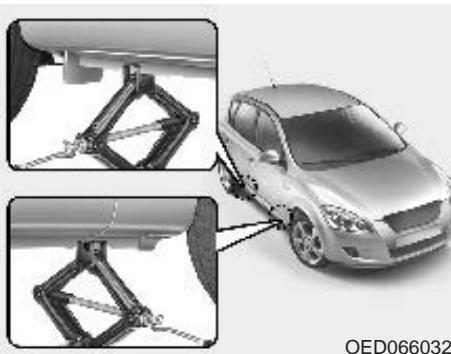 KIA CEED 2009 - Que faire en cas d'urgence - 1