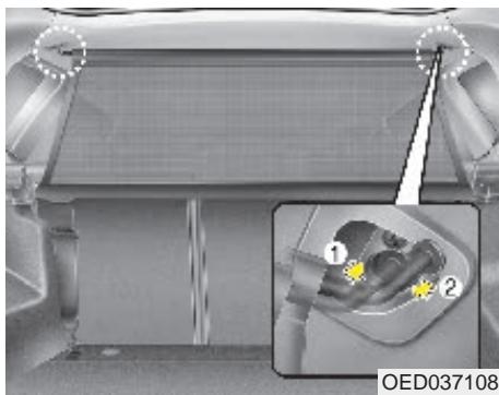 KIA CEED 2009 - FILET de protection (le cas échéant) - 2