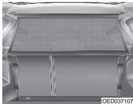 KIA CEED 2009 - FILET de protection (le cas échéant) - 1