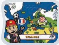 VTECH V.SMILE V-MOTION FOOTBALL CHALLENGE - Carte du monde - 1