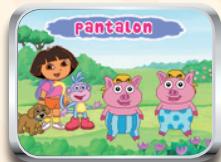 VTECH MOBIGO DORA LEXPLORATRICE - Jeu 2 - Le jeu des différences - 1