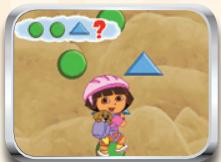 VTECH MOBIGO DORA LEXPLORATRICE - Jeu 4 - La montagne des formes - 1