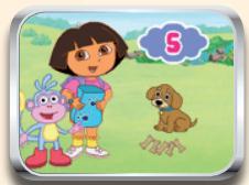VTECH MOBIGO DORA LEXPLORATRICE - Jeu 5 - Le goûter de Puppy - 1