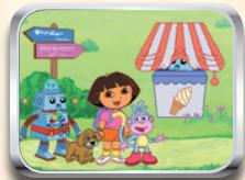 VTECH MOBIGO DORA LEXPLORATRICE - Jeu 6 - La fete des jumeaux - 1