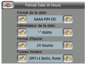 MIO DIGIWALKER C220 - Format date et heure - 1